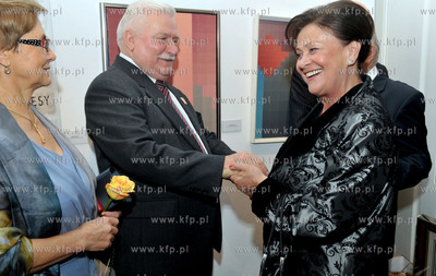 70 urodziny Lecha Walesy w oliwskim Palacu Opatow w...