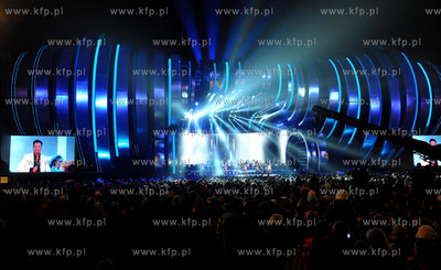 Sylwester POLSATEM na skwerze Kosciuszki w Gdyni. 31.12.2013...