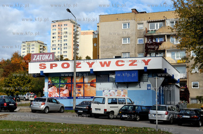 Gdańsk Siedlce, ul. Kartuska widziana z wysokości...