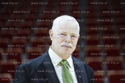 Sopot. Ergo Arena. Konferencja prasowa druzyny Trefl...