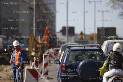 Gdansk Wrzeszcz. Remont torowiska na ul Grunwaldzkiej.
18.04.2011
fot....