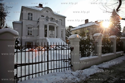 Sopot. Dom przy ul. Antoniego Abrahama.
14.01.2013
fot....