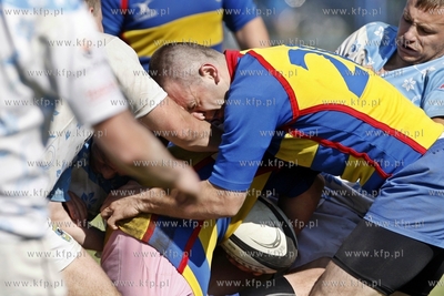 Sopot. I Liga Rugby. Mecz Ogniwo Sopot - Juvenia Krakow....