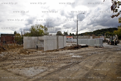 Budowa linii Pomorskiej Kolei Metropolitalnej. Nz prace...