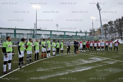 Gdansk. Boisko przy ul. Traugutta.  Sylwestrowy mecz...