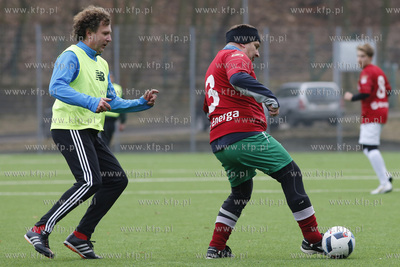 Gdansk. Boisko przy ul. Traugutta.  Sylwestrowy mecz...