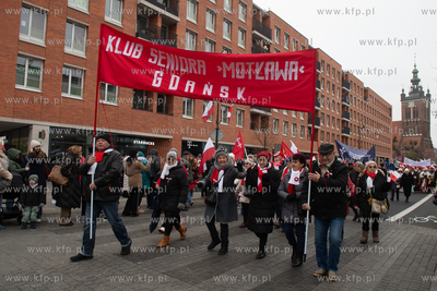 Gdańsk. Parada z okazji Narodowego Święta Niepodległości....