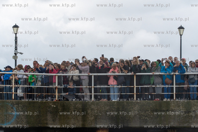 Zlot żaglowców Baltic Sail w Gdańsku. Parada jedostek...