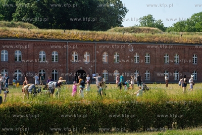 I Gdański Dzień Bańki Mydlanej na Górze Gradowej....