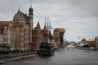 Cofka na Motławie w Gdańsku. 30.01.2022 / fot. Anna...
