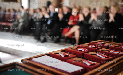 Gdansk. Ratusz Glownomiejski. Dzien Edukacji Narodowej....