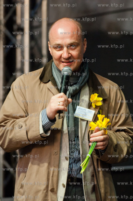 Gdansk. Scena przy Zielonej Bramie. Koncert Ani Rusowicz...