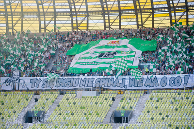 Gdansk. PGE Arena. Mecz o mistrzostwo Ekstraklasy....