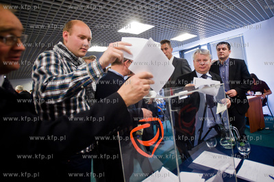 Gdansk. Manhattan. Wybory przewodniczacego Platformy...