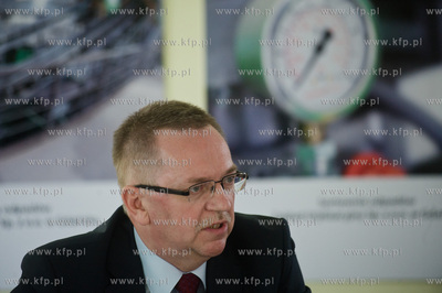 Gdansk Szadolki. Zaklad Utylizacyjny. Konferencja prasowa...