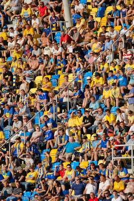 Gdynia. Stadion Miejski GOSIR. Mecz mecz towarzyski...