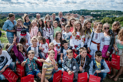 Gdansk. Gora Gradowa. Centrum Hewelianum. Spotkanie...