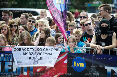 Gdansk. Teatr Wybrzeze. Casting do programu Mam Talent,...