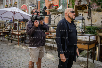 Gdansk. Formacja Niezywych Schabuff kreci w Gdansku...