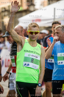 Gdańsk. Międzynarodowy Bieg św. Dominika. Bieg Vip-ów...