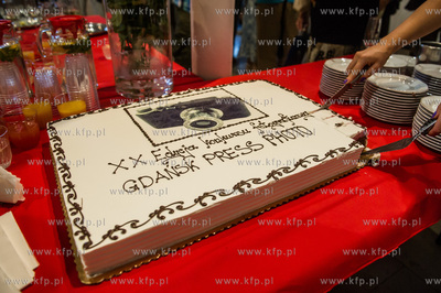 Ratusz Staromiejski w Gdansku. Uroczystosc wreczenia...