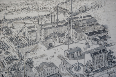 Gdańsk. Wrzeszcz. Remontowana kamienica przy ul Białej,...