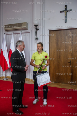 Gdańsk. Urząd Wojewódzki. Spotkanie Wojewody Pomorskiego...