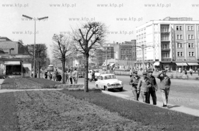 Gdansk Wrzeszcz ul. Grunawaldzka, widok od skrzyzowania...