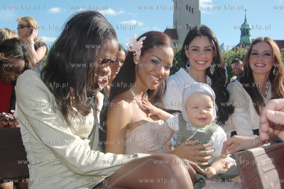 Wybory Miss World. Finalistki konkursu w Trojmiescie....