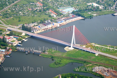 Most wantowy im. Jana Pawla II w Gdansku. 16.06.2005...
