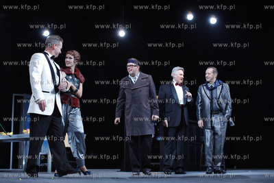 Teatr Wybrzeze w Gdansku. Proby do spektaklu BAL MANEKINOW,...