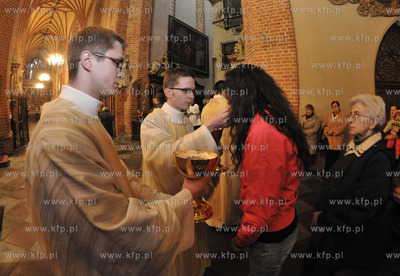 Msza Wieczerzy Panskiej w Wielki Czwartek w bazylice...