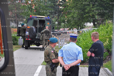 Ok. 100 osob ewakuowano w Gdyni-Obluzu na nowo budowanym...