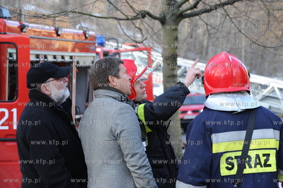 Sopot. Pozar mieszkania na ulicy Jana Sobieskiego 67....