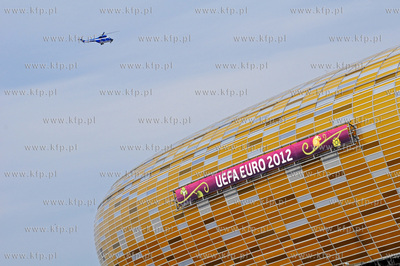 Gdansk, PGE ARENA. Mecz EURO 2012 grupy C, Hiszpania...
