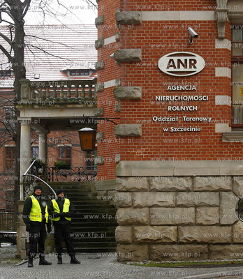 Protest rolnikow i zwiazkowcow Solidarnosci z zachodniopomorskiego...
