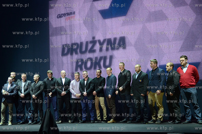 HAla Gdynia Arena.Gala Gdynskiego Sportu.     Nz. Tytul...