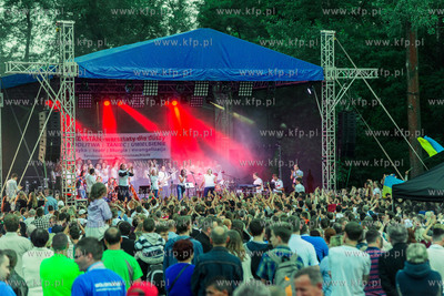 Od godzin porannych 23 lipca trwało w Pelplinie "Przystań"...