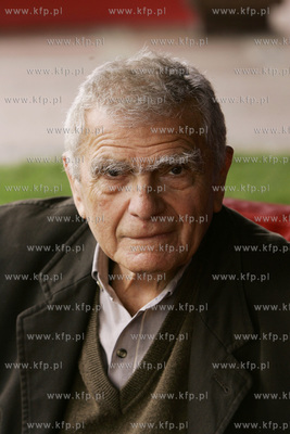 Gdansk. Festiwal Gwaizd 2007. Na zdjeciu Janusz Morgenstern...