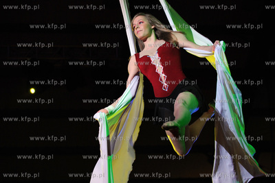 Gdansk, hala widowiskowa AWFiS. Wielka gala konczaca...