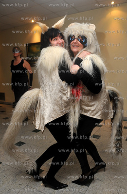 Karnawalowy bal przebierancow w gdanskim hotelu Posejdon....