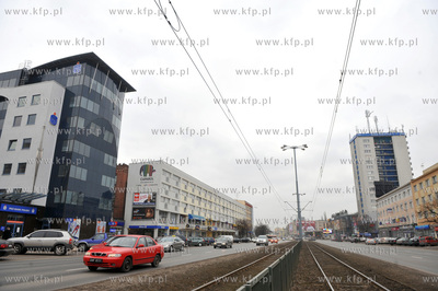 Gdansk - Wrzeszcz - nz al. Grunwaldzka. Po lewej siedziba...