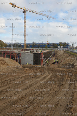 Uroczystosc wmurowania kamienia wegielnego pod budowe...