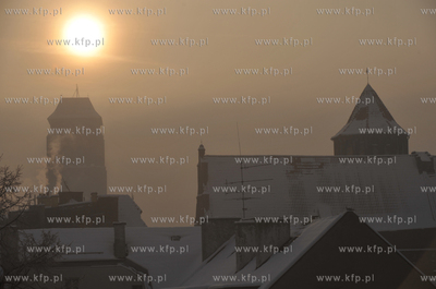 Zimowy Gdansk spowity mgla. Nz. Bazylika Mariacka.
22.12.2010
fot....