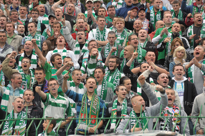 Mecz pilkarski ekstraklasy Lechia Gdansk - Zaglebie...