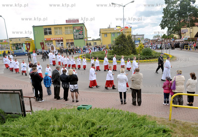 Obchody 800 lecia Zukowa. Mieszkancy miasta i goscie...