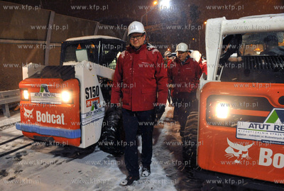 Otwarcie estakady nad aleja Grunwaldzka, bedaca czescia...