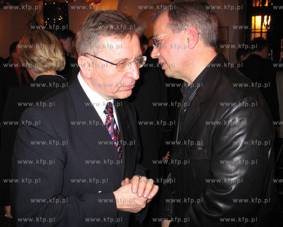 Wigilijne spotkanie restauratorow w "Palowej"  na Dlugiej...