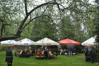 Piknik Europejski w ogrodach hotelu Maryla w Sopocie...