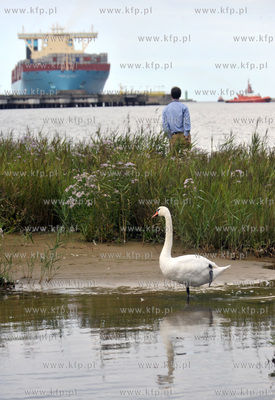 Najwiekszy kontenerowiec swiata Maersk Mc-Kinney Moller...